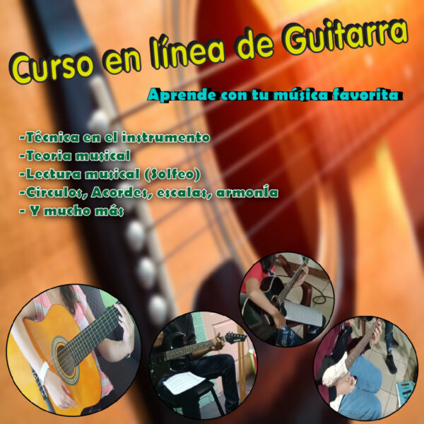 Curso en línea - Guitarra