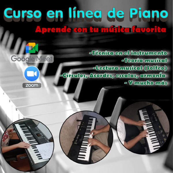 Curso en línea - Piano